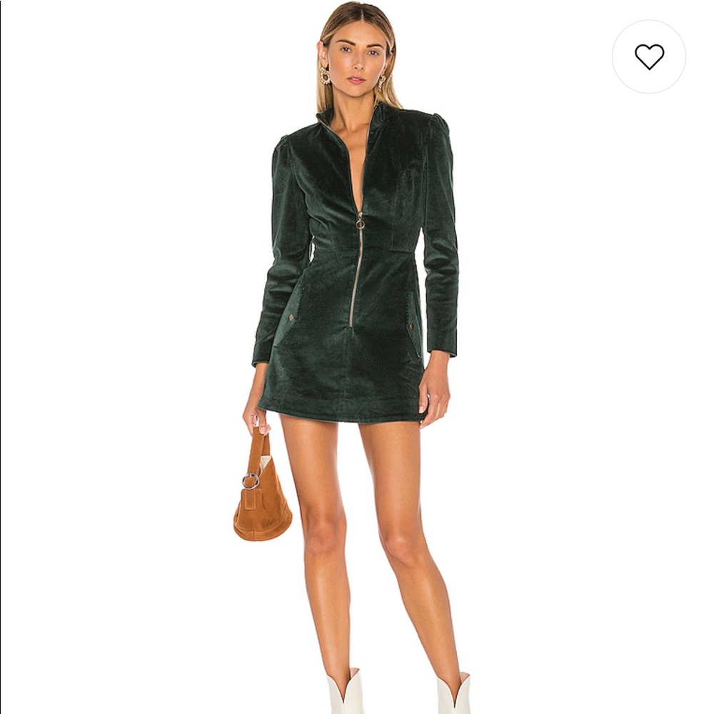Noah Dress in Emerald